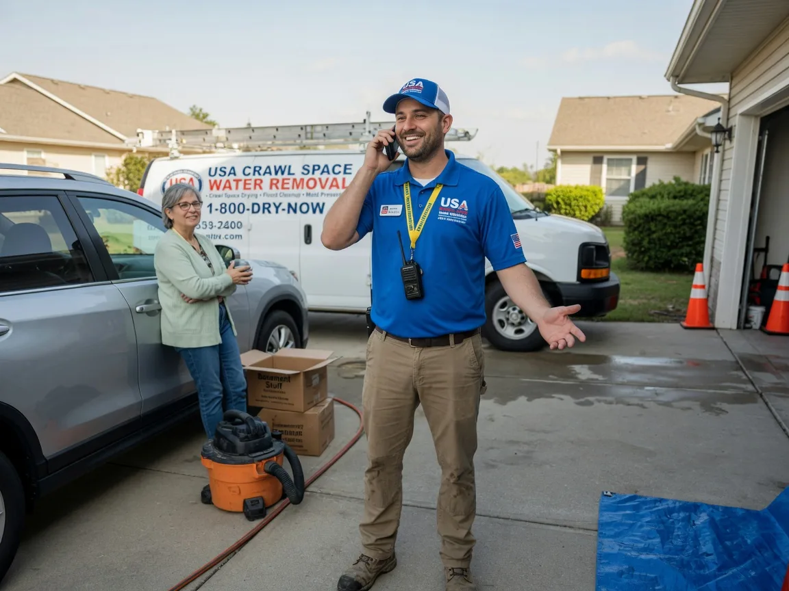 Crawl Space Water Removal Bunkie, LA FAQs